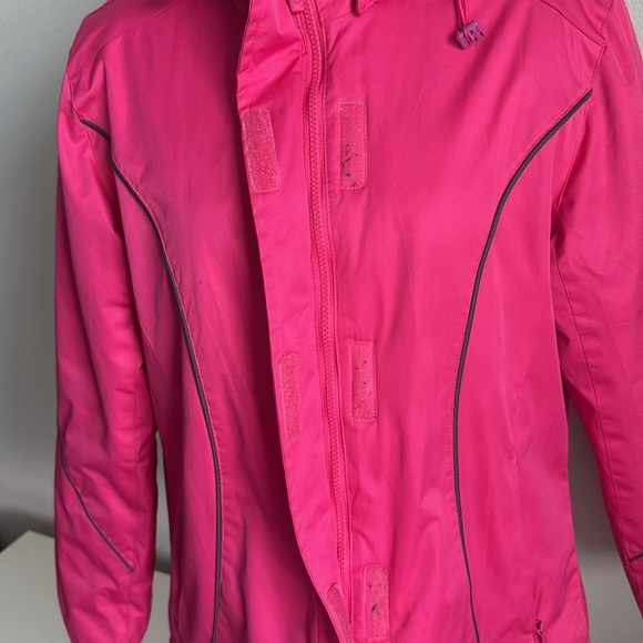 Athletic Works Waterproof Pink Jacket Size M with Fleece Lining - Women’s - Picture 2 of 11